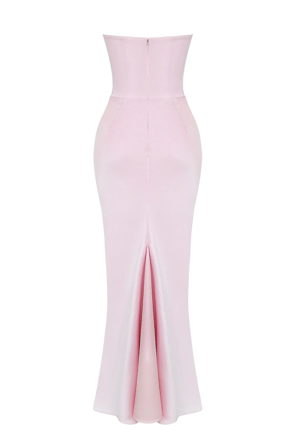 Girdle Straight Shoulder Women 2024 Bandeau Dress Hot Sale Fishbone Folds Buttocks Wrapping